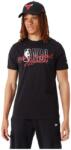 New Era Férfi szabadidő rövid ujjú pólók New Era SCRIPT TEE NBA LOGO fekete 60332187 - M
