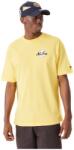 New Era Férfi szabadidő rövid ujjú pólók New Era HERITAGE GRAPHIC OVERSIZE TEE sárga 60332232 - M