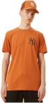 New Era Férfi szabadidő rövid ujjú pólók New Era MLB CHEST TEAM LOGO TEE NEW YORK YANKEES barna 12893145 - L