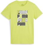 PUMA Gyerek funkcionális rövid ujjú pólók Puma ESS+ LOGO LAB TEE K zöld 679224-38 - 164 cm