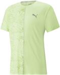 PUMA Férfi funkcionális rövid ujjú pólók Puma RUN GRAPHIC SS TEE zöld 521402-37 - M