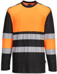 Portwest PW3 Hi-Vis Class 1 póló L/S (PW312OBRXXXL)
