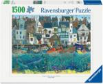 Ravensburger - Csodák kikötője - Nyüzsgő fantáziakikötő 1500 darabos kirakó (12001398)