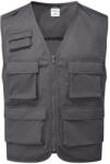 Portwest C704 munkás mellény szürke színben (C704MGRM)