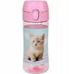 Starpak cicás műanyag kulacs 450ml - Pawsitive (558662)