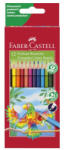 Faber-Castell Színes ceruza Faber-Castell 12 db-os kszl papagáj háromszögletű (FC116512)
