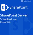 Microsoft SharePoint Server 2016 Standard Device CAL (76M-01598)