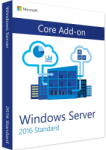 Microsoft Windows Server 2016 Standard Standard Licență suplimentară Core AddOn 4 Core (P73-07215)