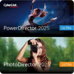 CyberLink PowerDirector 2025 Ultra & PhotoDirector 2025 Ultra (PNP-0800-IWT0-00)
