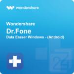 Wondershare Dr. Fone - Data Eraser Windows - Android (8721098480704)
