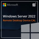 Microsoft Windows Remote Desktop Services 2022 Device CAL RDS CAL Client Access License 10 CALs (6VC-04147)