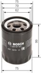 Bosch olajszűrő BOSCH F 026 407 027 for MERCEDES-BENZ, MITSUBISHI, SMART (F 026 407 027)