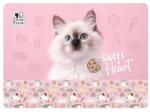 DERFORM Cleo & Frank cicás asztali alátét - Sweet Heart (PLACF45) - iskolataskawebshop