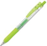 Zebra Zseléstoll, 0, 33 mm, nyomógombos, ZEBRA "Sarasa Clip", világoszöld (TZ14298) - kecskemetirodaszer