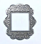  Fém díszítőelem, keret 5*5cm 10/cs 35191 (35191)