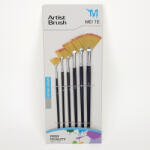  Legyező fejű ecset szett 6db-os