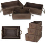  Barna faláda 3db/szett - papelito