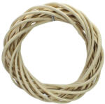  Vessző koszorú krém 20cm - papelito