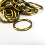  Fémkarika bronz 1, 5cm 20db/csomag - papelito