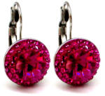 APHRODITÉ APHRODITE kapcsos fülbevaló (fuchsia lila 12 mm-es) (2025020602)