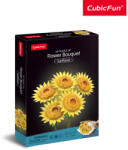  3D puzzle: Napraforgó csokor