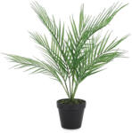 Bizzotto Palmier artificial in ghiveci verde negru 8 frunze Ø40x58h (0170759)