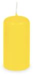 Wimex Sárga hengeres gyertya Ø40 x 80 mm 10 db. [4 db]