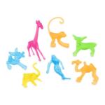 WIMEX Dekor figura (PS) 7 állat mix 30-50mm [100 db]