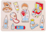 Goki Puzzle din lemn La Doctor (GOKI57748) Puzzle