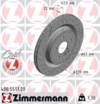 ZIMMERMANN Disc frana ZIMMERMANN COAT Z 400.5517. 20 (400.5517.20)