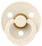 BIBS Suzeta din latex cu tetina simetrica 0 luni+ Ivory, 1 bucata, Bibs
