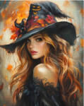 Figured Art Set goblen cu diamante, cu sasiu, Frumoasa vrajitoare, 40x50 cm (DP-FA10500-Y)