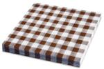 Wimex Szalvéta (PAP FSC Mix) 1 rétegű Kockás barna 33 x 33 cm [100 db]