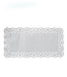 WIMEX Dekoratív csipke (PAP) négyzet fehér 24 x 15 cm [100 db]