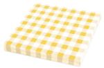 Wimex Szalvéta (PAP FSC Mix) 1 rétegű Kockás sárga 33 x 33 cm [100 db]