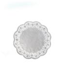 WIMEX Dekoratív csipke (PAP) kerek fehér Ø10cm [500 db]