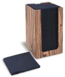 Wimex Szalvéta (PAP-Airlaid) PRÉMIUM fekete 20 x 20 cm dobozban [100 db]