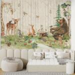 Catalog 2026 Фототапет за детска стая с мечка и горски животни - Woodland Friends