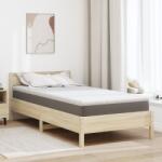 vidaXL Кокосов Топпер Бяло 100 x 200 cm Жакардова материя (4106394)
