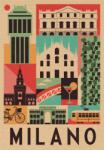 Clementoni - Puzzle Style in the City: Milano - 1 000 piese