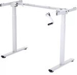 Liftor Entry, cadru birou reglabil manual, alb 10786