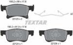 TEXTAR Set placute frana TEXTAR 2212301 (2212301) - fixbox