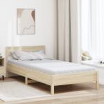 vidaXL Матрак Бяло 90 x 200 cm Жакардова материя (4106382)