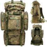Malatec Taktikai katonai Nagy hátizsák, 65 literes, terepszínű