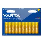 VARTA 4106101461 Longlife AA (LR06) alkáli ceruza elem 10db/bliszter (4106101461) - mystock