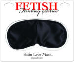 Pipedream Satin Love Mask Black - primestars