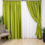 Hiko Set 2 draperii Hiko COMFY catifea verde fistic, cu rejansa (10013629)
