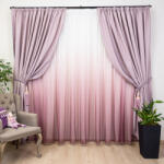 Hiko Draperie opaca, Hiko Blackout, dimout roz lavanda prafuit, cu rejansa, 1 bucata (10007003)