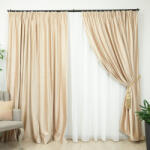 Hiko Draperie Hiko COMFY catifea crem, cu rejansa, 1 bucata (10007076)