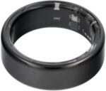 mh protect Smart Ring R11M - acél okosgyűrű töltőállomással, 8-as méret (18, 1 mm), fekete